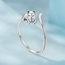 925 Sterling Silver Oxidized Silver Ring-2