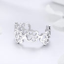 925 Sterling Silver Ring 0.2cm Width for Women-3
