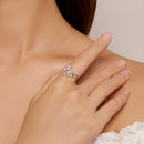 925 Sterling Silver Enamel Plated Platinum Ring 1.9mm for Women-4