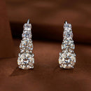 S925 Sterling Silver 0.50 Carat Moissanite Earrings for Women-4