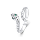 925 Sterling Silver Pavé Setting CZ Ring-2