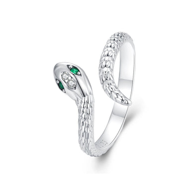925 Sterling Silver Pavé Setting CZ Ring - 0