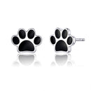 925 Sterling Silver Earrings with Enamel Finish-1