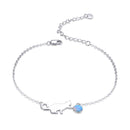 925 Sterling Silver Adjustable Bracelet for Unisex-1