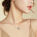 925 Sterling Silver Adjustable Mica Necklace for Women-7