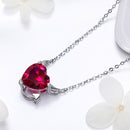 925 Sterling Silver Necklace with 1.5x1.3 cm Pendant for Women-6
