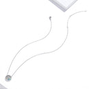 925 Sterling Silver Adjustable Mica Necklace for Women-5