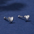 999 Platinum-Plated S925 Silver Earrings-3