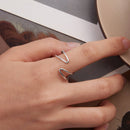 925 Sterling Silver Oxidized Silver 0.12-0.9cm Ring for Unisex-5