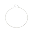 925 Sterling Silver White Gold Plated Necklace with Quality Shell Pearl for Women-2