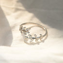 925 Sterling Silver Pavé Setting CZ Ring-3