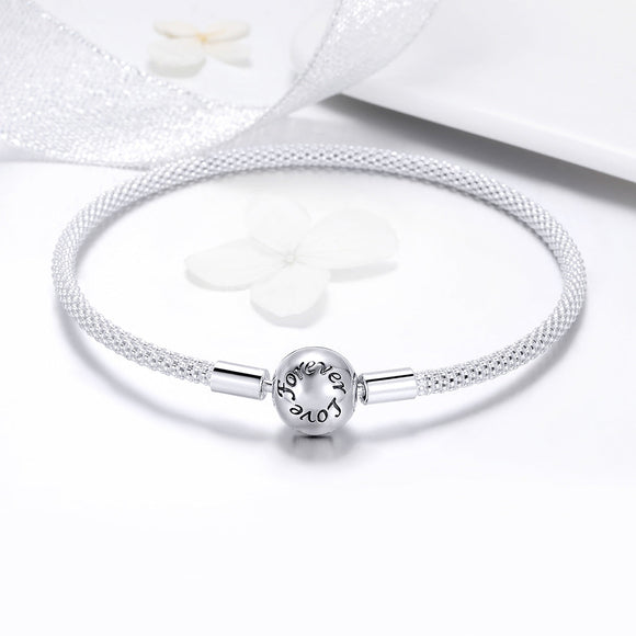 925 Sterling Silver SCB Bracelet Size 17.0cm