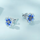 925 Sterling Silver Enamel Earrings for Women-4