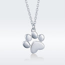 925 Sterling Silver Necklace with SCN Pendant 1.5x1.4cm for Women-3