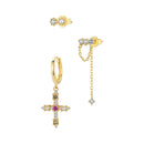 925 Sterling Silver & Quality Shell Pearl Mini Stud Earrings for Women-1