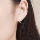 925 Sterling Silver Earrings with Platinum Plating for Women-6