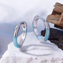 925 Sterling Silver Enamel Plated White Gold Earrings 1.2cm for Women-5