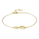 925 Sterling Silver Adjustable Bracelet with Pavé Set CZ for Women-4