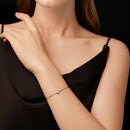 925 Sterling Silver 0.50 Carat Moissanite Bracelet for Women-5