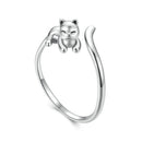 925 Sterling Silver Oxidized Silver Ring-1