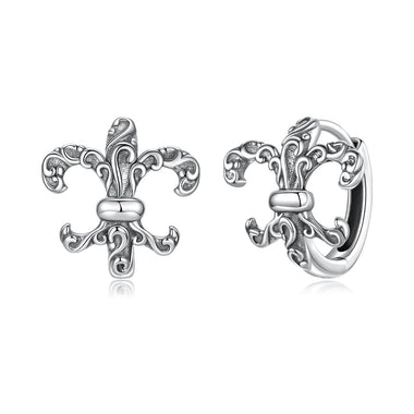 925 Sterling Silver Earrings for Women - 1.2cm
