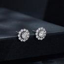 925 Sterling Silver 0.5 Carat Moissanite Earrings for Women-5