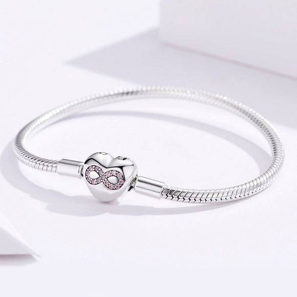 925 Sterling Silver Bracelet 17.0cm for Women