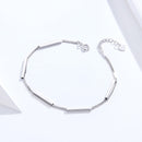 925 Sterling Silver Bracelet 20cm for Women-5