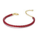 925 Sterling Silver & Gold Plated Adjustable 15+6cm Bracelet for Women-1