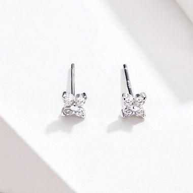 925 Sterling Silver CZ Earrings for Women - 0