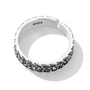 925 Oxidized Silver 0.5cm Ring-5