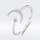 925 Sterling Silver Ring with Pavé Setting CZ-4