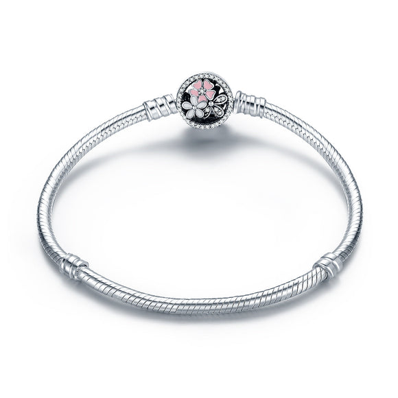 925 Sterling Silver Bracelet 18CM for Women