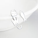 925 Sterling Silver Earrings with Platinum Plating for Women-2