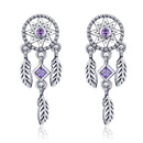 S925 Sterling Silver Pavé Setting CZ Earrings-1