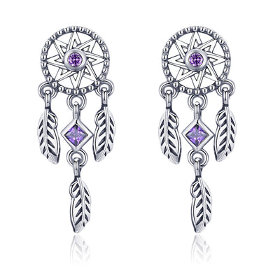 S925 Sterling Silver Pavé Setting CZ Earrings