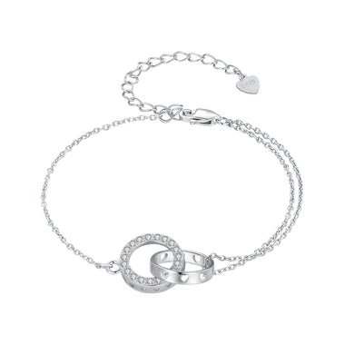 925 Sterling Silver CZ Pavé Setting Bracelet