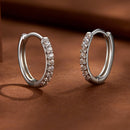 S925 Sterling Silver 2.0mm Moissanite Earrings for Women-4