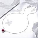 925 Sterling Silver Necklace with 1.5x1.3 cm Pendant for Women-8