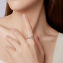 925 Sterling Silver Oxidized Silver Ring 0.16cm Width for Women-7
