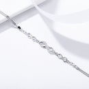 925 Sterling Silver Bracelet 22CM for Women-3
