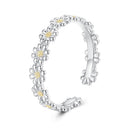 925 Sterling Silver Ring for Women - Style E, 0.4cm Width-1