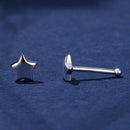 S925 Sterling Silver Earrings with Plated Platinum Finish for Women-5