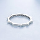 925 Sterling Silver Pavé Set CZ Ring Size 6.0-3