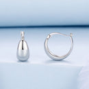 925 Sterling Silver White Gold Plated Earrings for Women-3