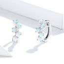 925 Sterling Silver Earrings with Translucent Opal-2