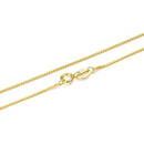 925 Sterling Silver + Plated White Gold Necklace 40cm for Women-4