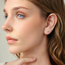 925 Sterling Silver Earrings for Women - 0.6*0.8cm-7