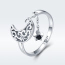 925 Sterling Silver Ring for Women - Width 0.2cm, Height 1.1cm-3
