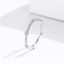 925 Sterling Silver Ring with Pavé Setting CZ - Size 6.0-2